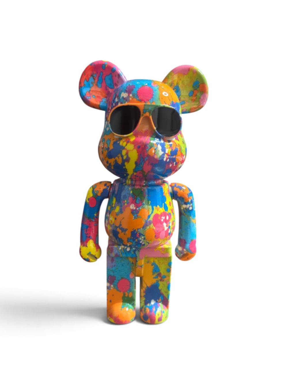Bear Shaped Portable Wireless Speaker Multicolor Black